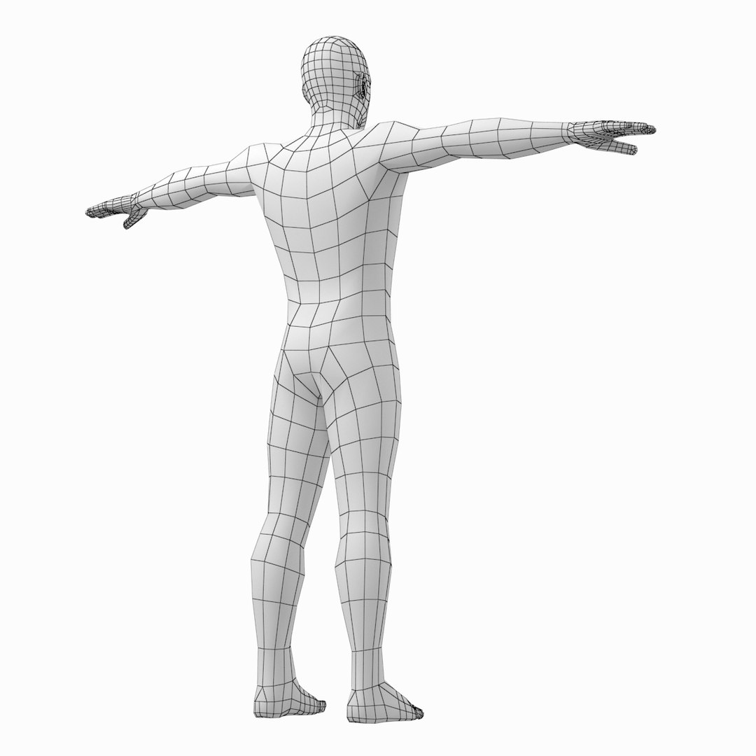 Mesh Male Body 3 3D - TurboSquid 1266257