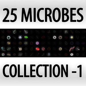 Collection of 25 microbes - set 1