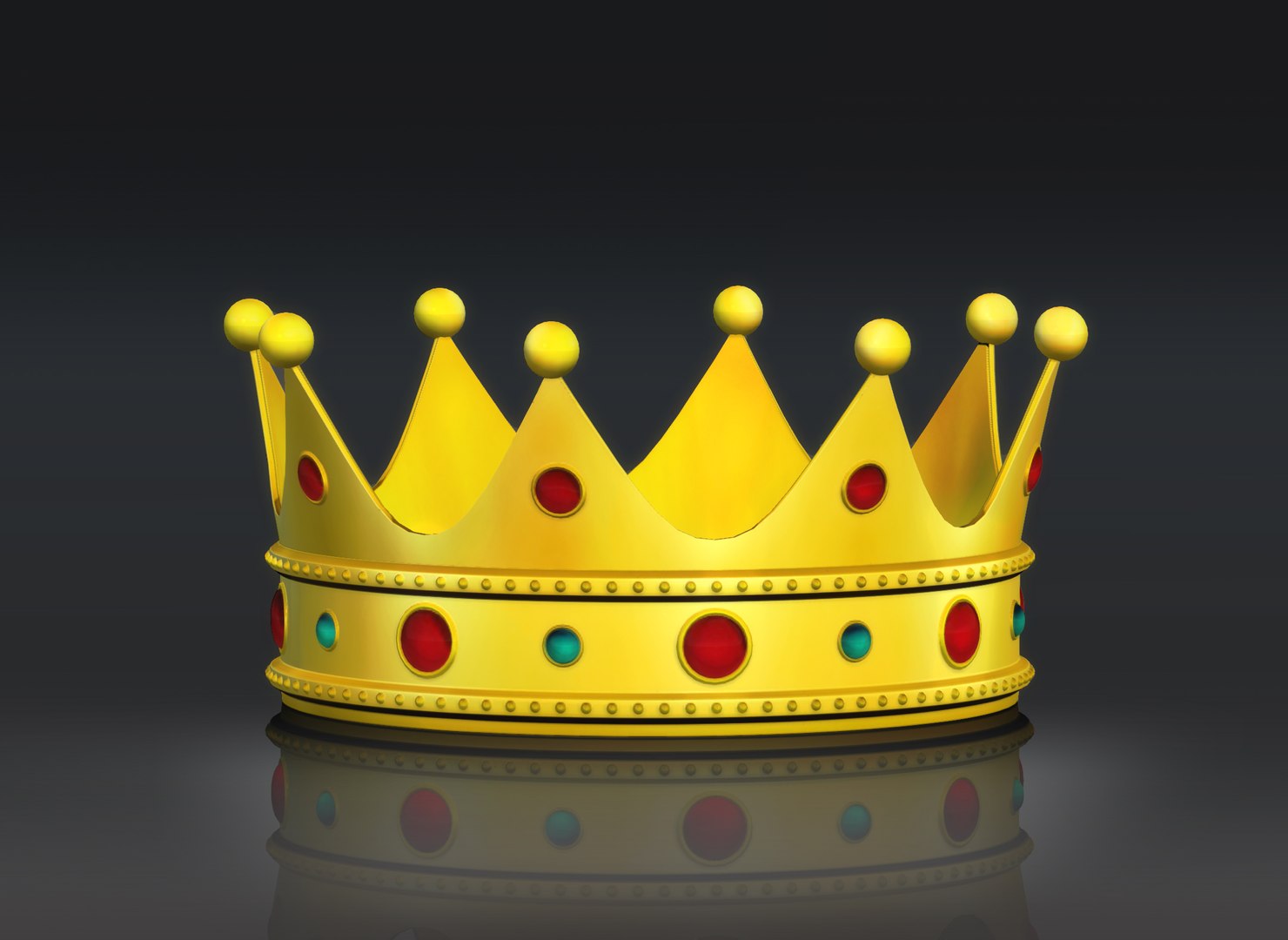 3D Model King Crown - TurboSquid 1727227