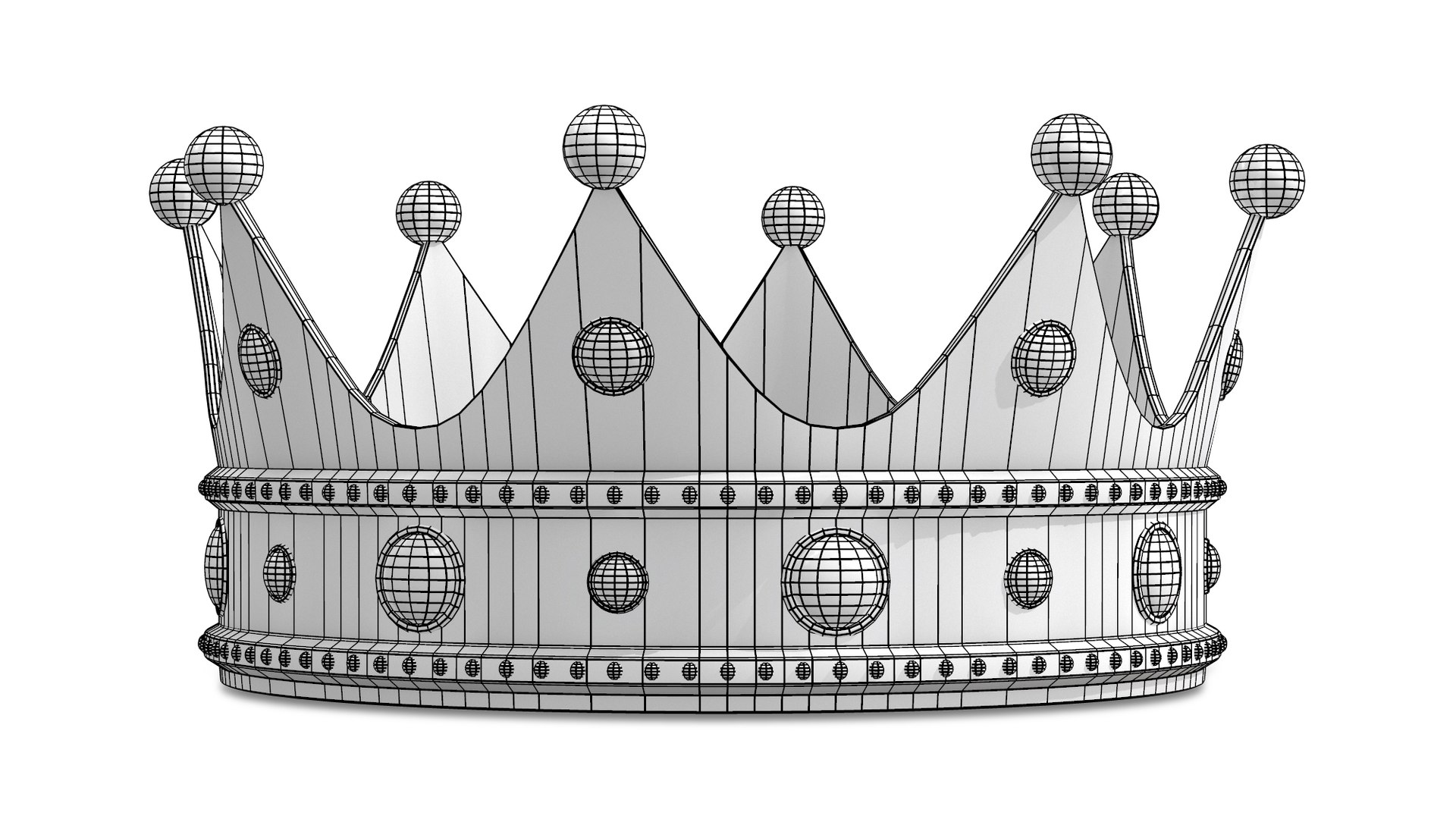 3D Model King Crown - TurboSquid 1727227