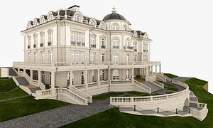 classic villa 3D