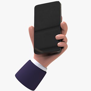 3D model Hand Holding Phone Icon