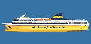 mega express 3d model