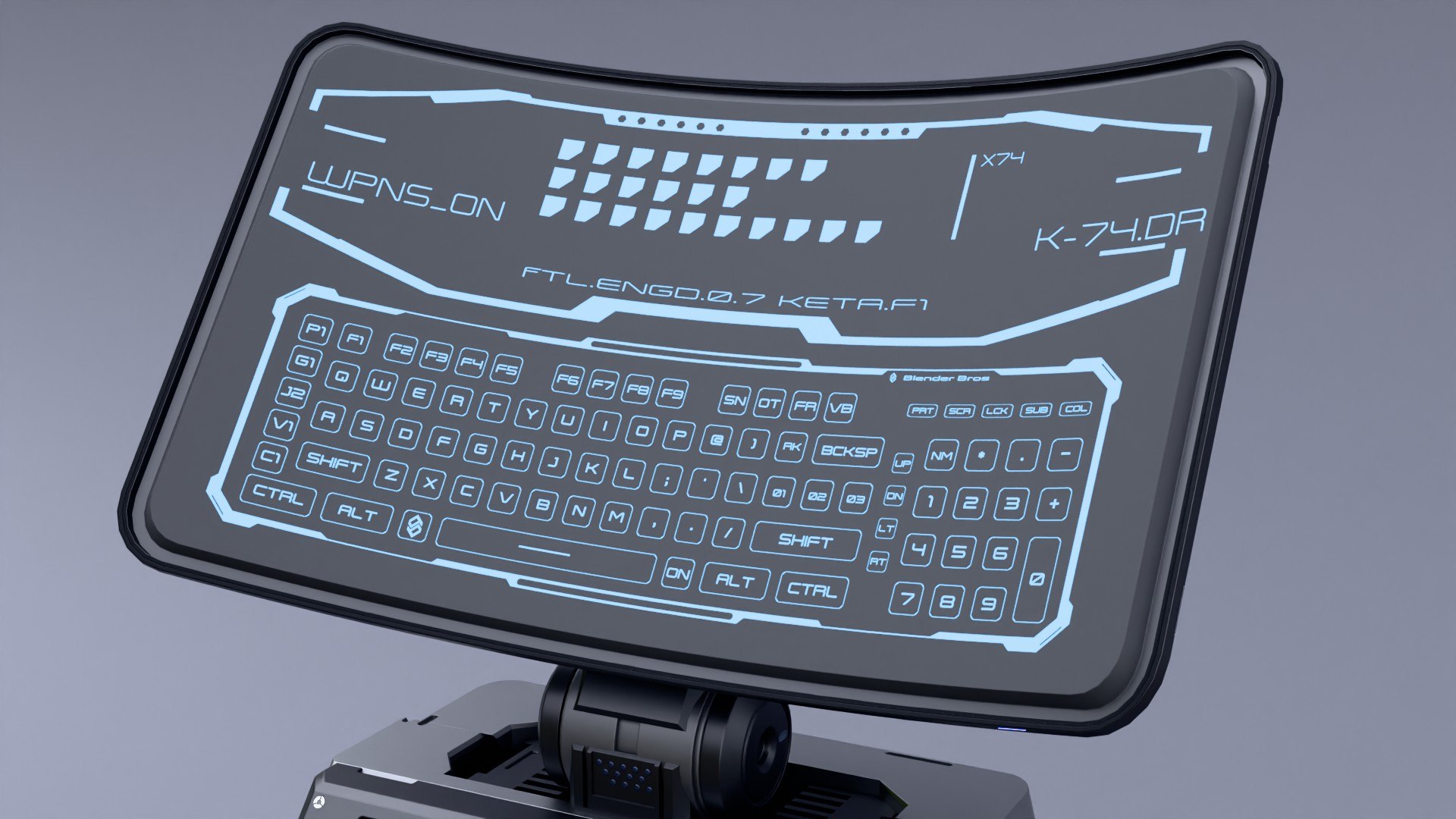 SCI FI TERMINAL Model - TurboSquid 2287985