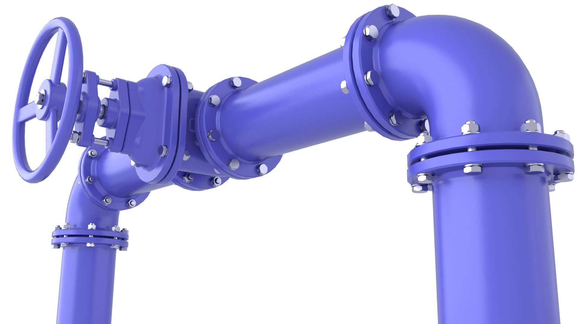3D Oil Refinery Pipe 52 Model - TurboSquid 2257225