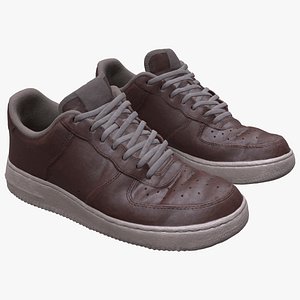 Sneakers Brown Leather