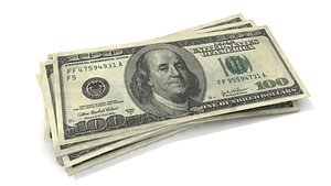 $100 stack and singles