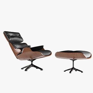 3D Eames Lounge Chair model