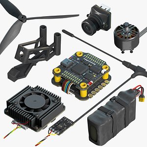 FPV Drone Parts Set Vol 1
