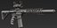 M4A1 - AR-15 High-poly 3D model 3D model