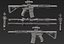 M4A1 - AR-15 High-poly 3D model 3D model