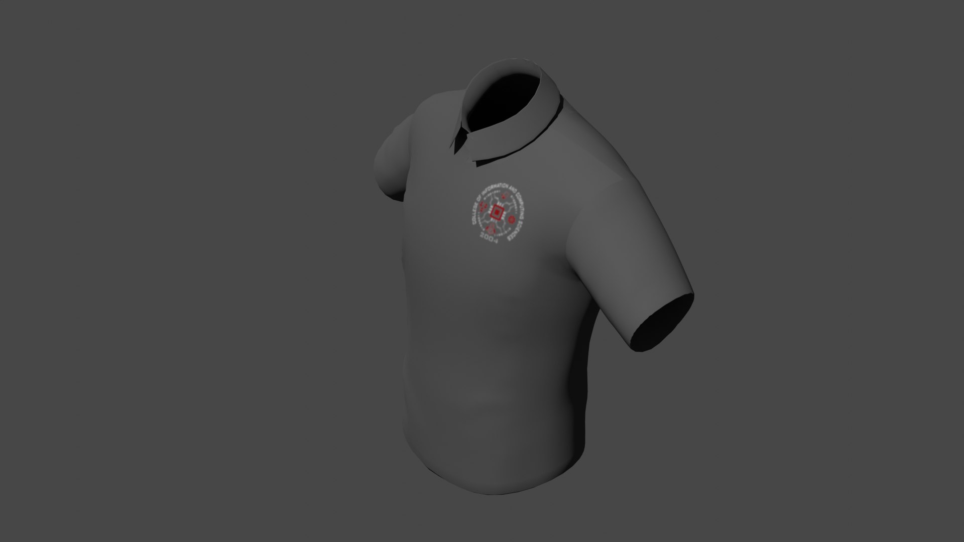 UNIFORM Tshirt Design 3D Model - TurboSquid 2234243