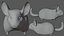 Fully Rigged low poly Chinchilla