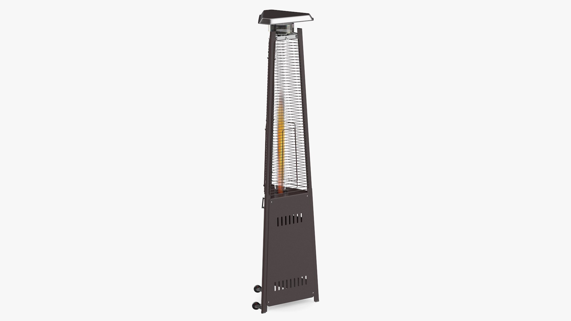 Pyramid Carillon Patio Heater On 3D model preview