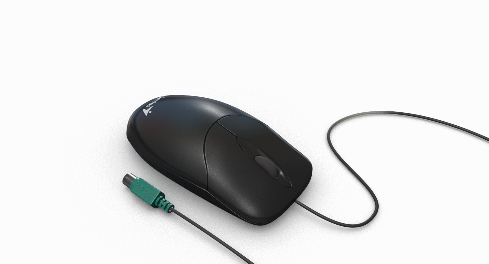 3d Model Of Mouse Genius Netscroll 120