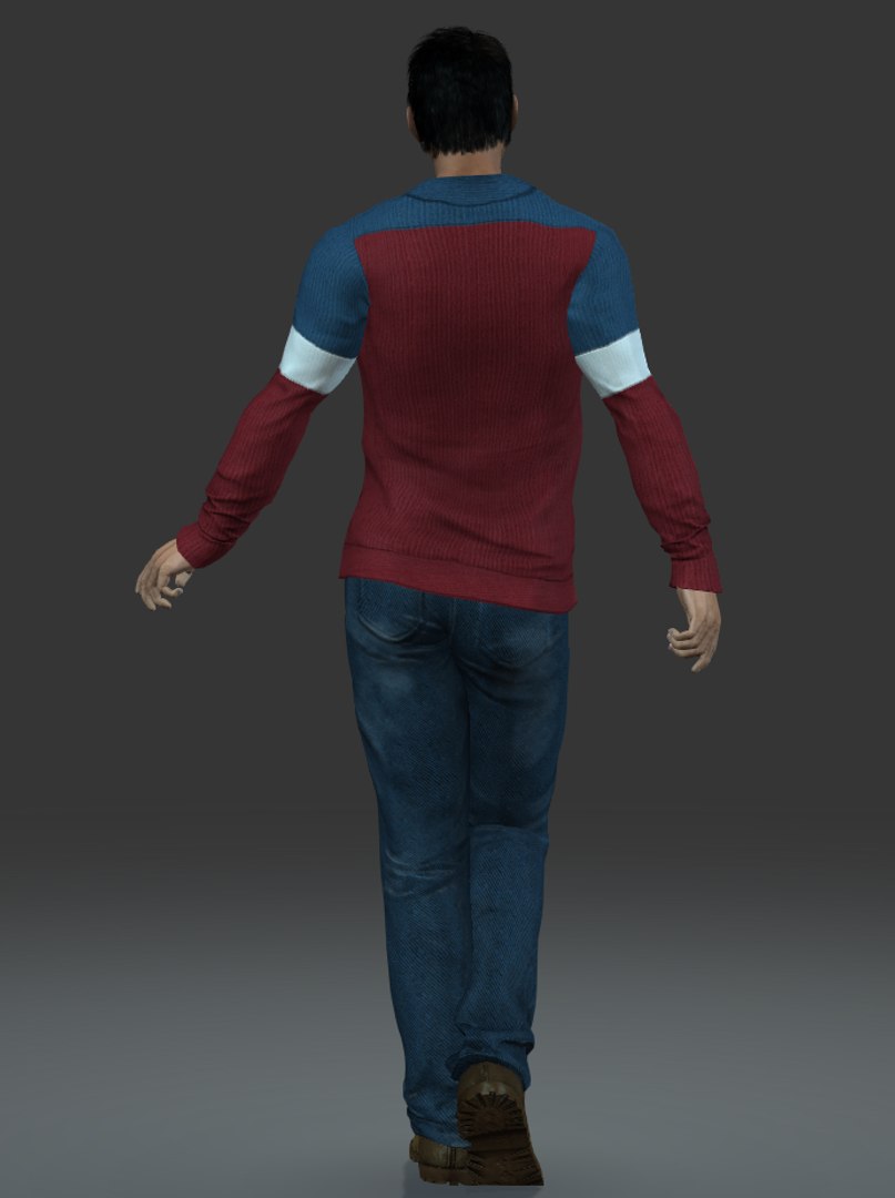 rigged 3d model