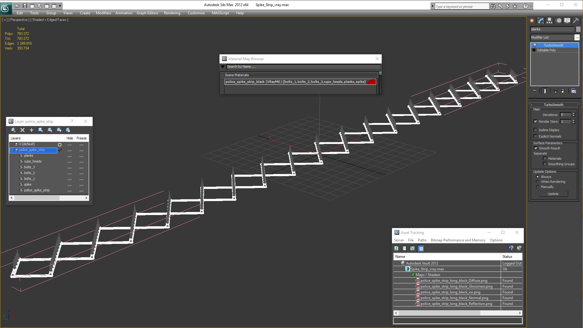spike strip 3D model https://p.turbosquid.com/ts-thumb/OC/W3i8sX/Hsrz1jA6/spikestripmb3dmodel017/jpg/1565231238/1920x1080/fit_q87/ef91b8cd8bf134ffd996ec15bd5754aaee8cc3a4/spikestripmb3dmodel017.jpg