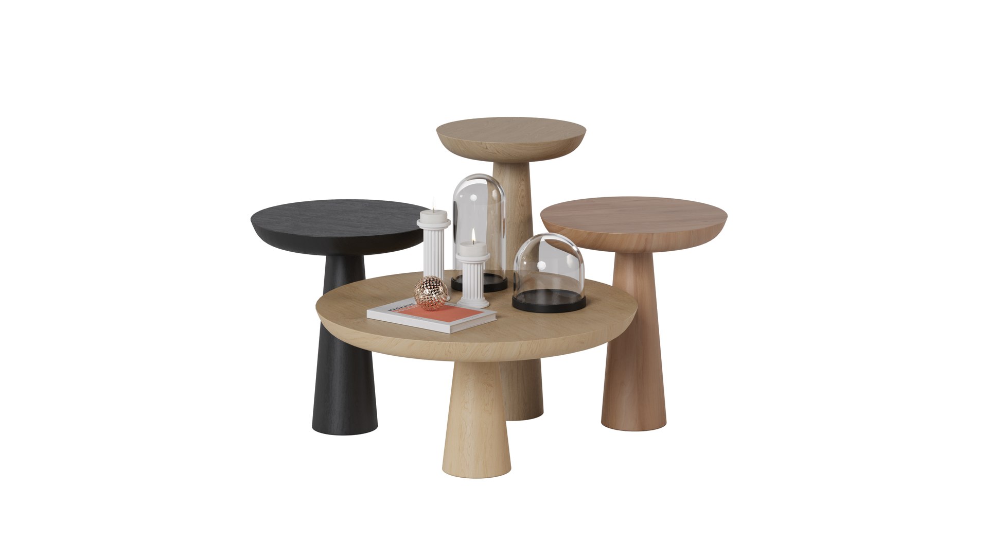 3D Mushroom Coffee Table TurboSquid 2124088