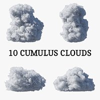 Cloud Pack 02 Cumulus Clouds