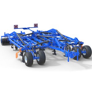 3D Soil Cultivator model