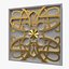 Laço Decorativo de Gesso DS441