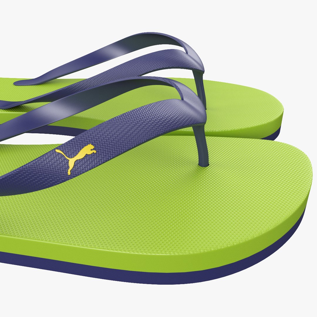 3d puma flip-flops