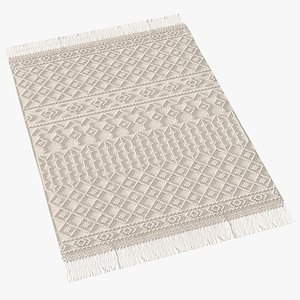 Modern Wool Rug White(1)