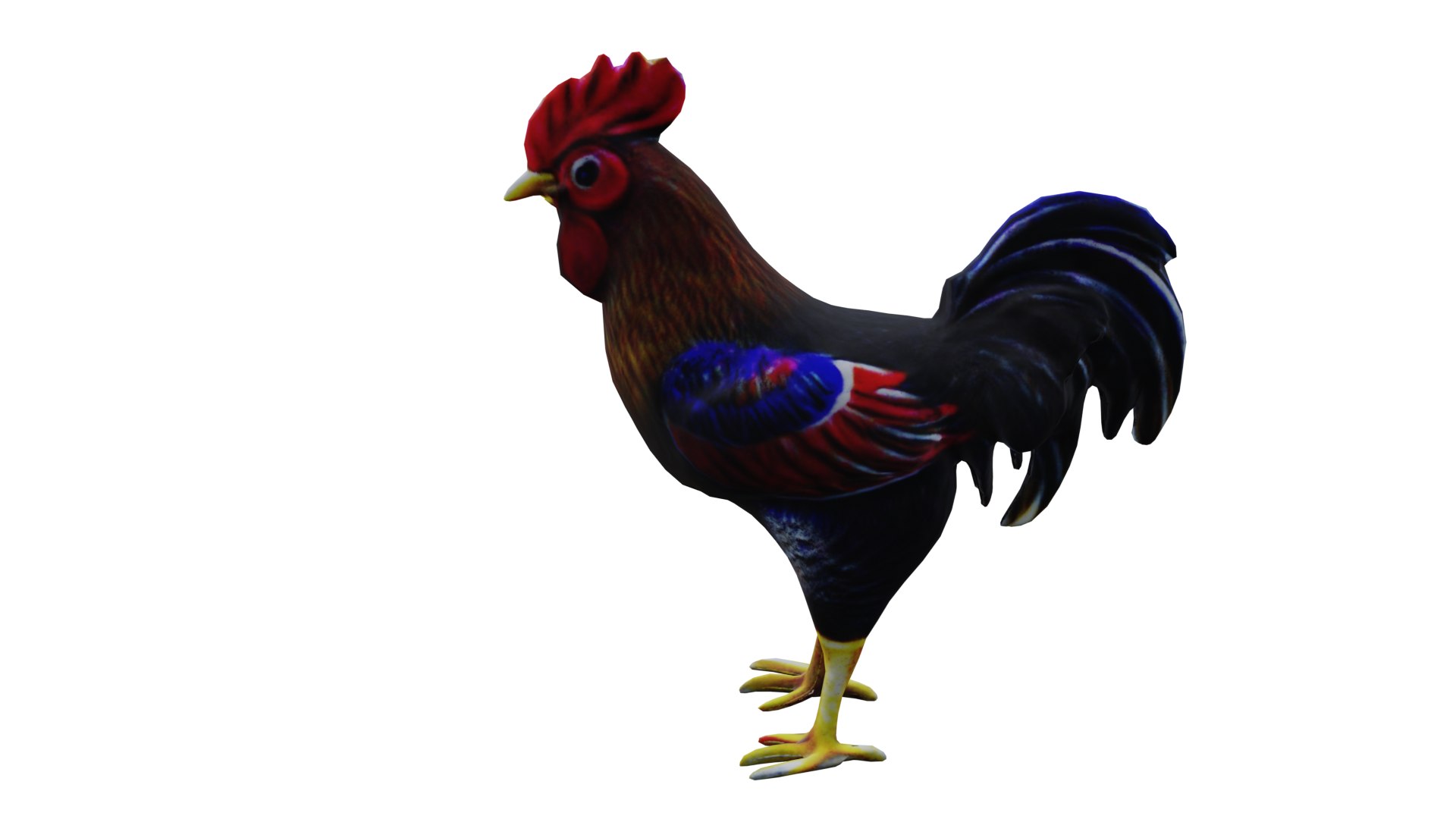 3D Rooster low poly PBR https://p.turbosquid.com/ts-thumb/OC/fe5MGq/A5/5/png/1710876007/1920x1080/fit_q87/a2ed286fdfebb90d3c92eb776658f04c532d068d/5.jpg