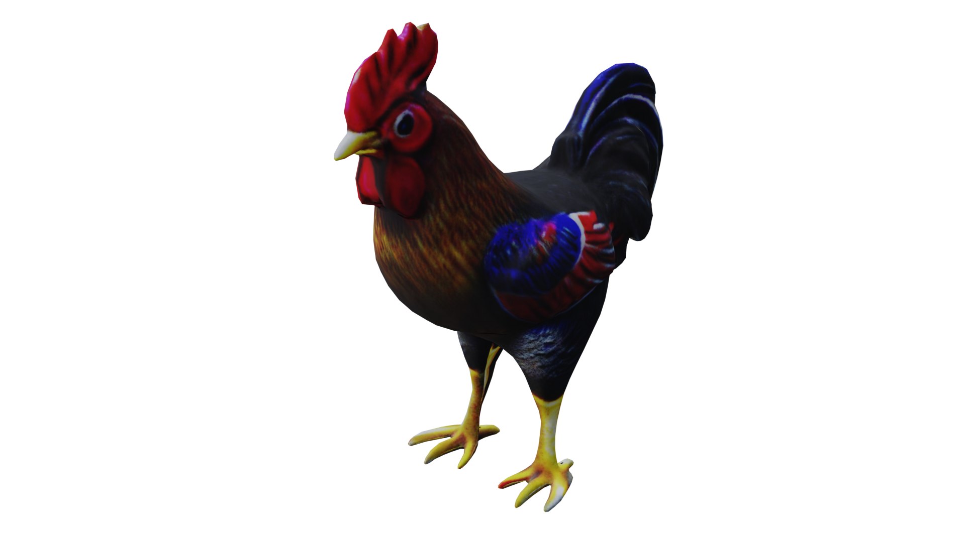 3D Rooster low poly PBR https://p.turbosquid.com/ts-thumb/OC/fe5MGq/Qn/4/png/1710876005/1920x1080/fit_q87/a34b763155e8f700a0db73fd7b3580d53e811663/4.jpg