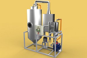 3D CENTRIFUGAL SPRAY DRYER MACHINE SPRAYING DRYING POWDER GRANULE