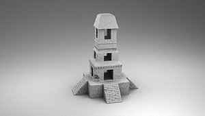 Mayan tower