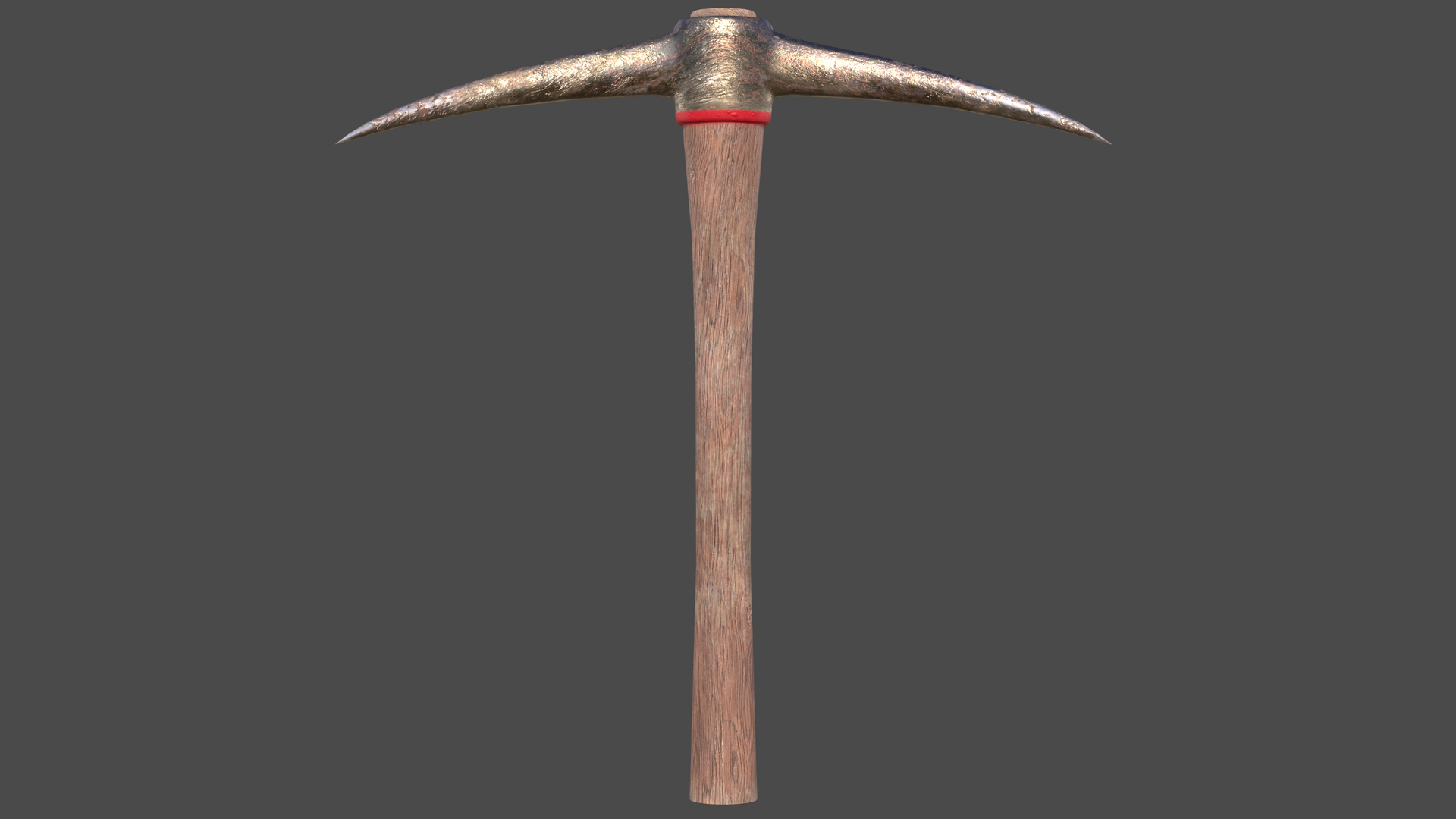 Pickaxe Old 3d Model Turbosquid 1444769 