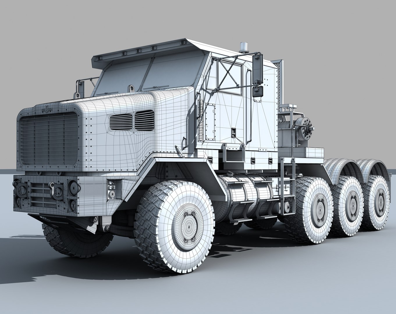 3d-het-m1070a1-military-truck