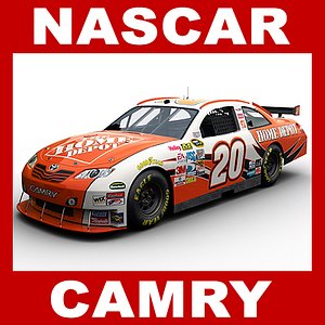 car nascar camry 3d 3ds