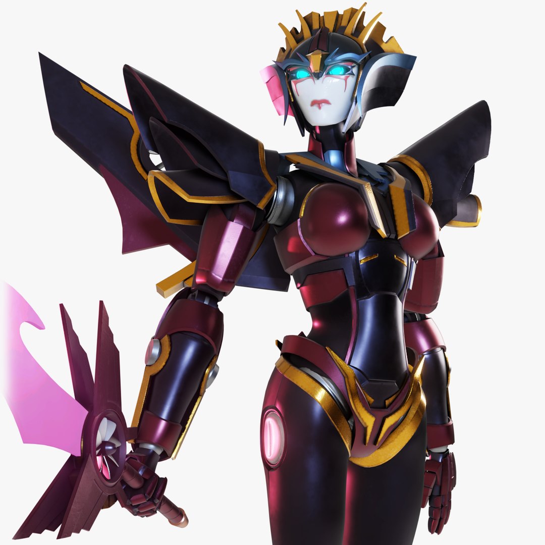 3D Windblade Transformers Prime model - TurboSquid 1800759