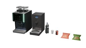 3D model Coffee Bar Pack