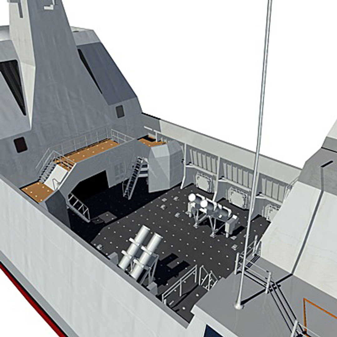 Formidable Class Frigates Singapore 3d Model
