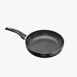 3D Black Frying Pan model