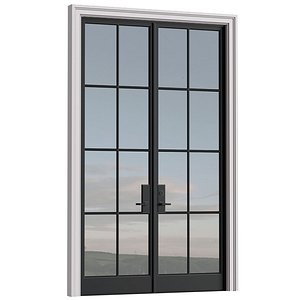 Entrance modern street Doors 3D