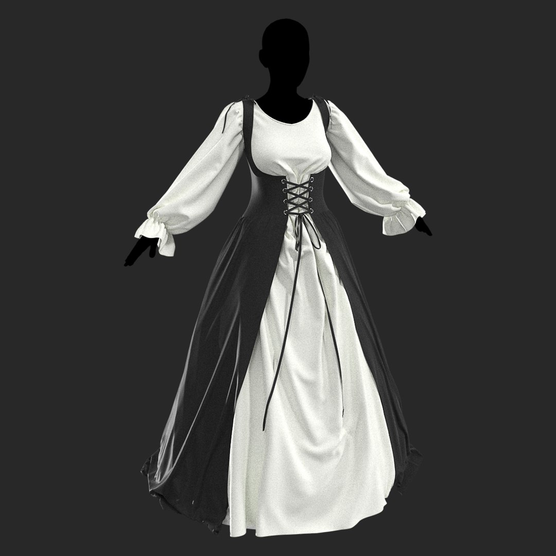 dress marvelous designer Creating lace dress in Marvelous Designer