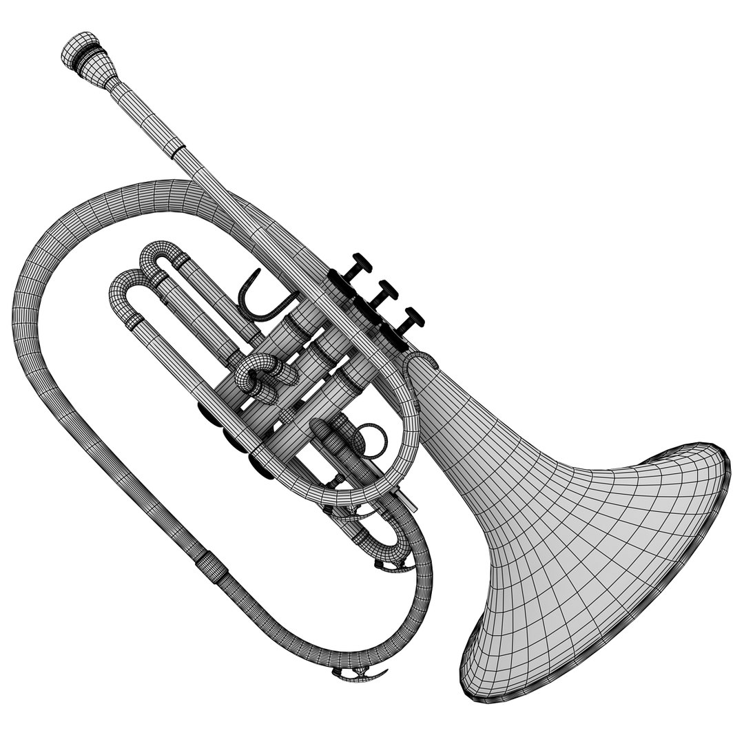 Mellophone Model TurboSquid 1297772