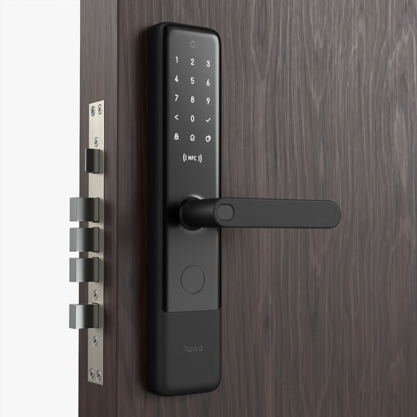 Xiaomi Aqara N200 Smart Door Lock Black 3D model