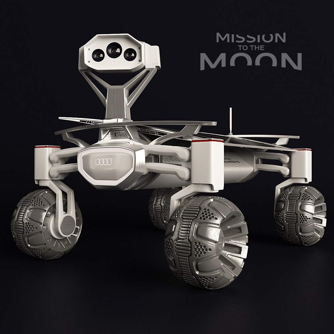 Rover moon quattro 3D model - TurboSquid 1391820