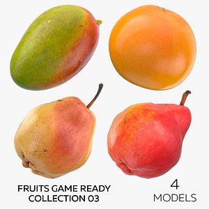 Fruits Game Ready Collection 03 - 4 models model