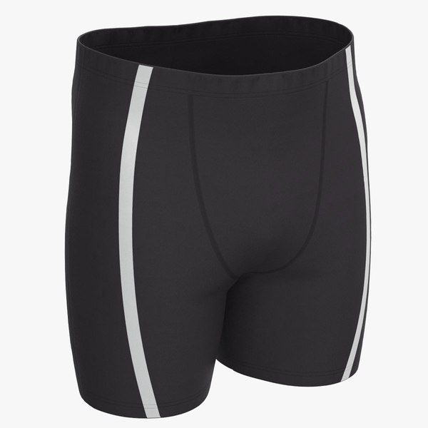 3D Men Swim Shorts model