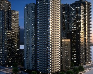 3D City Block Type B22