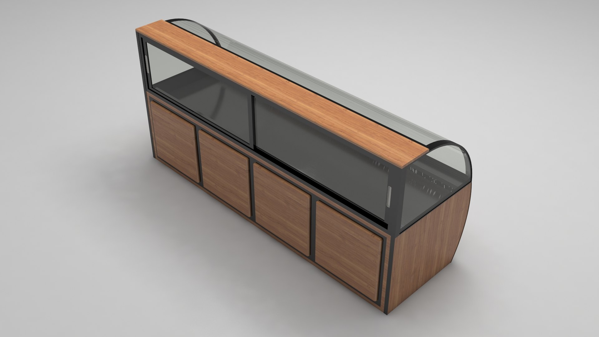Cake Cabinet 3D Model - TurboSquid 1587125