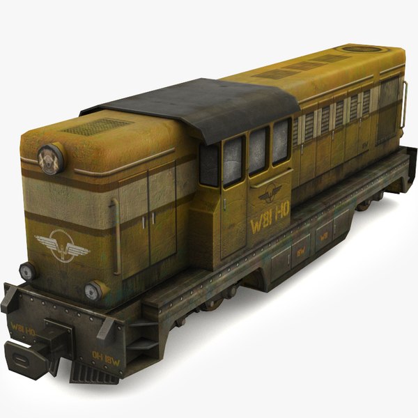 3d model train