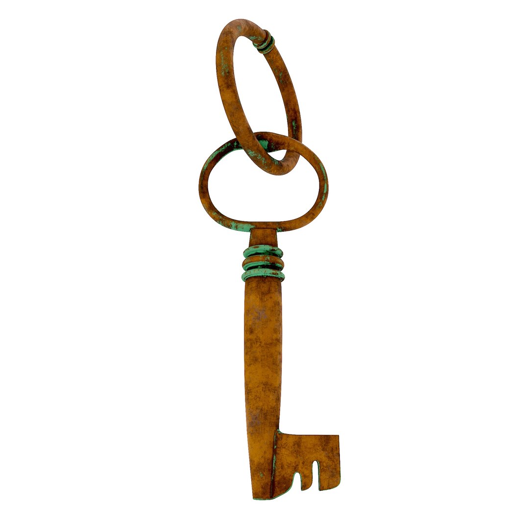 Old Rusty Door Key 3dmodel 3D Model - TurboSquid 1977719