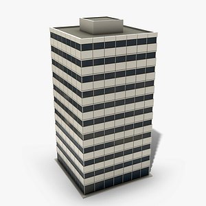 ready office building 3D model
